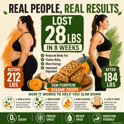 Guilt-Free Yam & Pumpkin Crisps | 100% Plant-Based Superfood Snack  -$AC