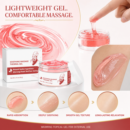 Soothing Massage Thermal Gel | Herbal Warming Comfort for Muscles & Joints-WH