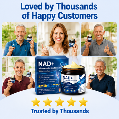 NAD+ Advanced Joint Relief Cream | Advanced Topical Formula for Joint Comfort & Flexible Movement-WH