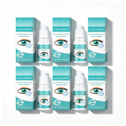 Professional Medical Eye Drops - Hydrating Eye Care Solution for Dry Eyes, Irritation & Eye Fatigue-WH