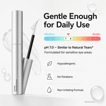 Jumbo 15ML Lash Enhancing Serum | Peptide + Biotin Dual-Brush Formula for Fuller, Longer-Looking Lashes | Gentle & Prostaglandin-Free-YH