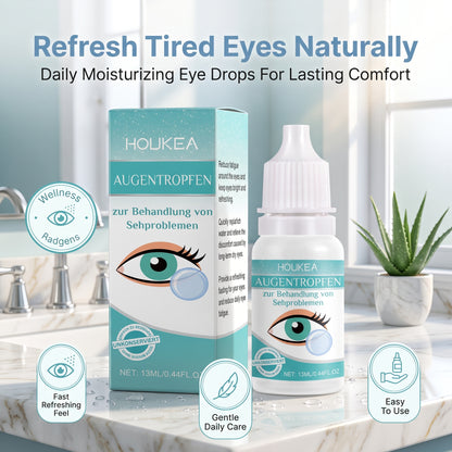 Professional Medical Eye Drops - Hydrating Eye Care Solution for Dry Eyes, Irritation & Eye Fatigue-CU