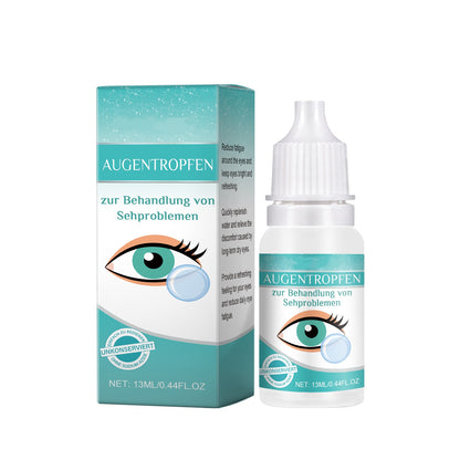 Professional Medical Eye Drops - Hydrating Eye Care Solution for Dry Eyes, Irritation & Eye Fatigue-WH