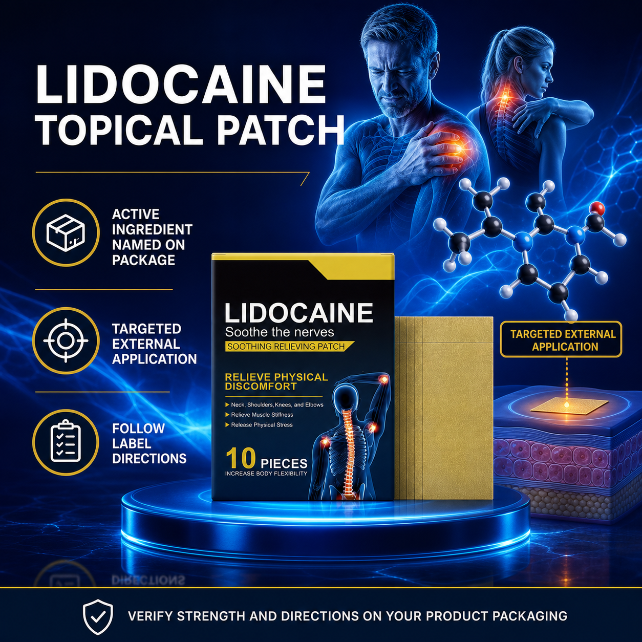 Lidocaine topical patch ingredient and application overview